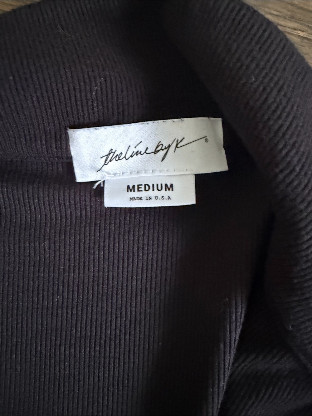 The Line by K Black Zip-Front Collared Bodysuit - Picture 8 of 8
